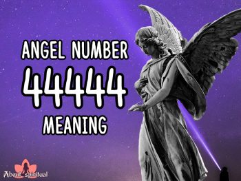 Angel number 44444 meaning
